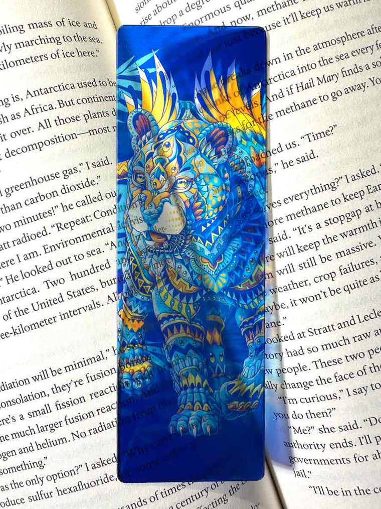 Jaguar Transparent Bookmark