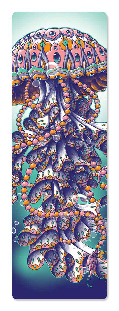 Jellyfish Transparent Bookmark