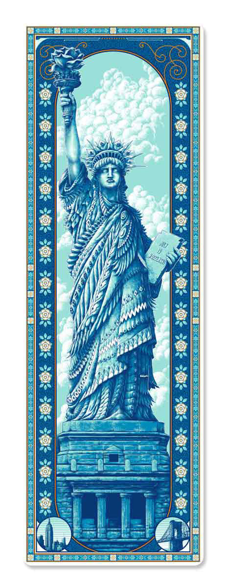 Liberty Transparent Bookmark