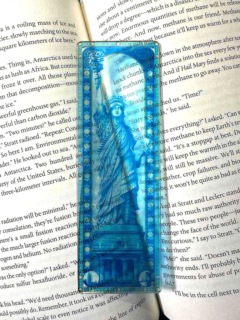 Liberty Transparent Bookmark