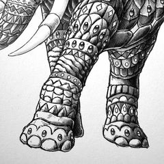 Ornate Elephant 4.0 (Original Artwork)