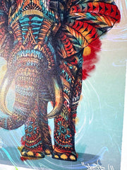 Ornate Elephant Watercolor 8x10 (Edition of 113)