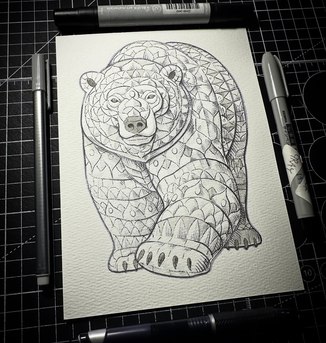 Polar Bear (Original Drawing)