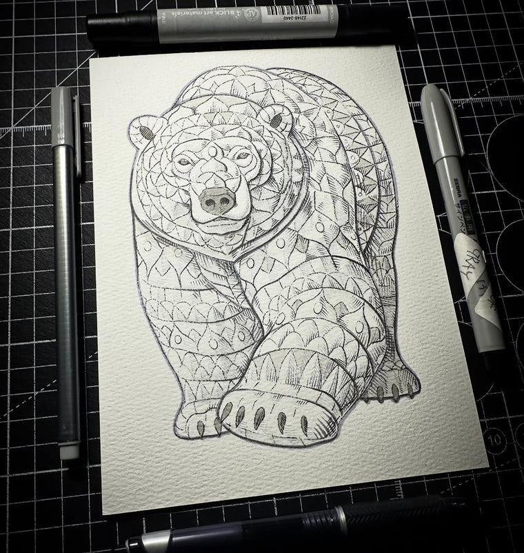 Polar Bear (Original Drawing)