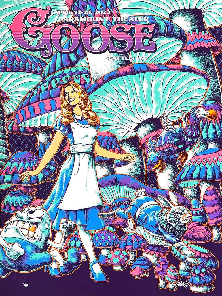 Goose Seattle WA Regular Cut Alice Print (Edition of 50)