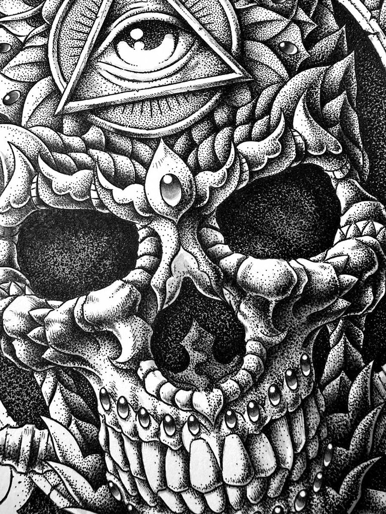 Secret Skull (Original Artwork)