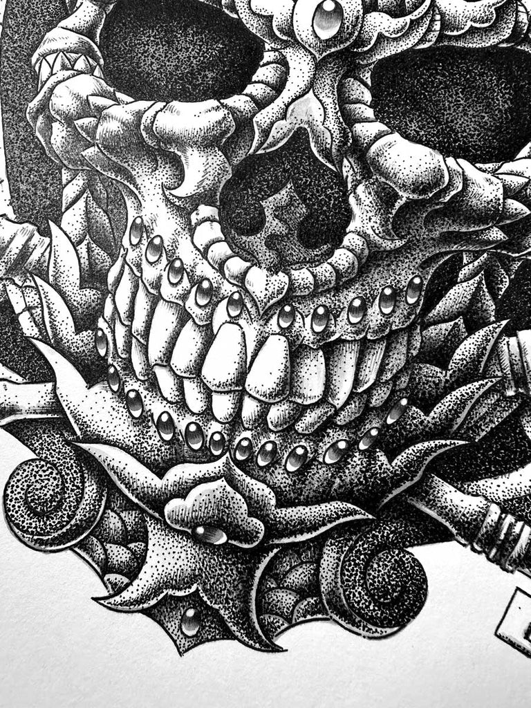 Secret Skull (Original Artwork)