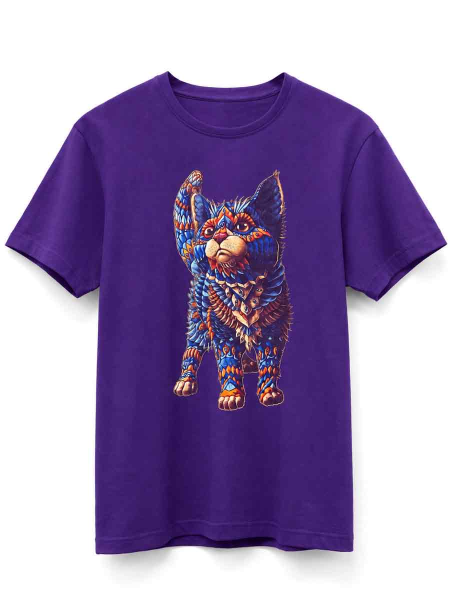 Kitten Purple Tee (Unisex)