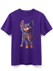 Kitten Purple Tee (Unisex)
