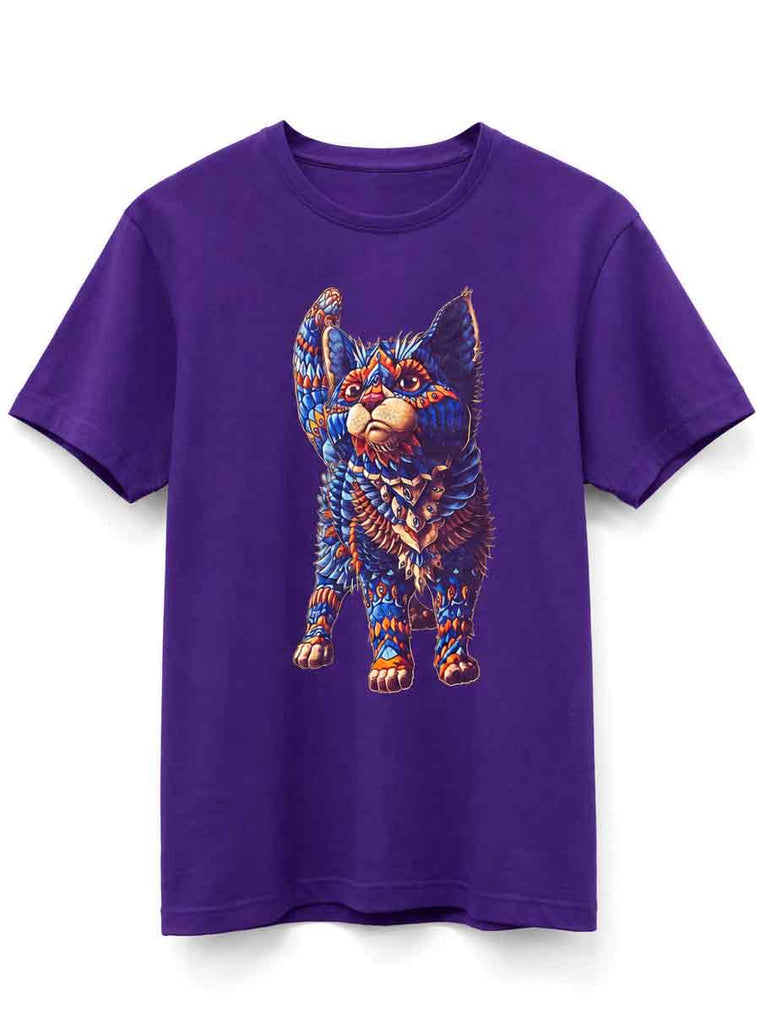 Kitten Purple Tee (Unisex)