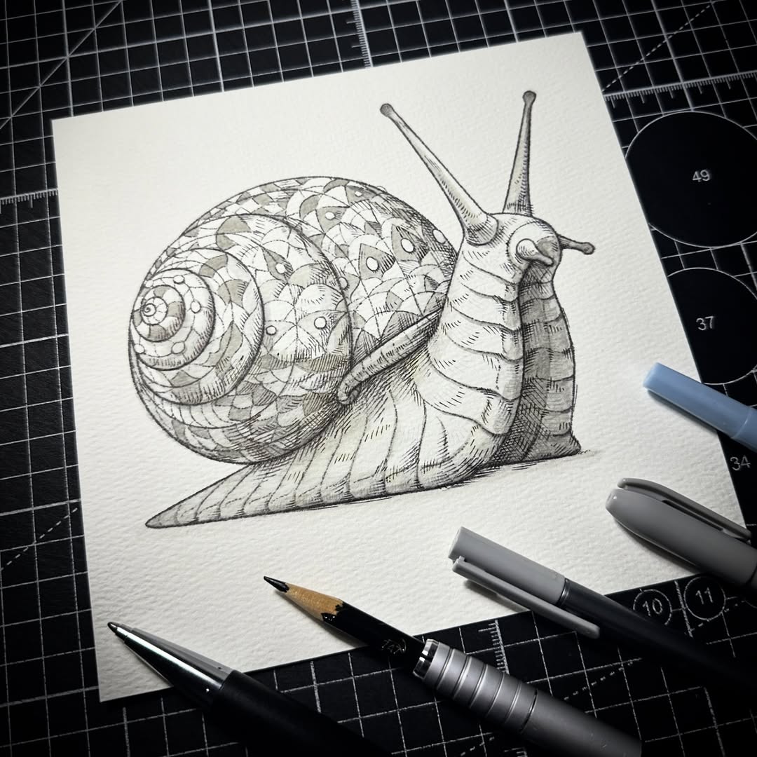 Snail (Original Drawing)