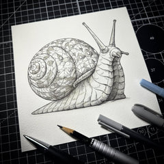 Snail (Original Drawing)