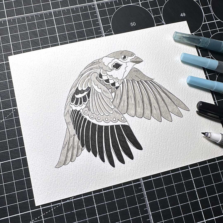 Sparrow 3.0 (Original Sketch)