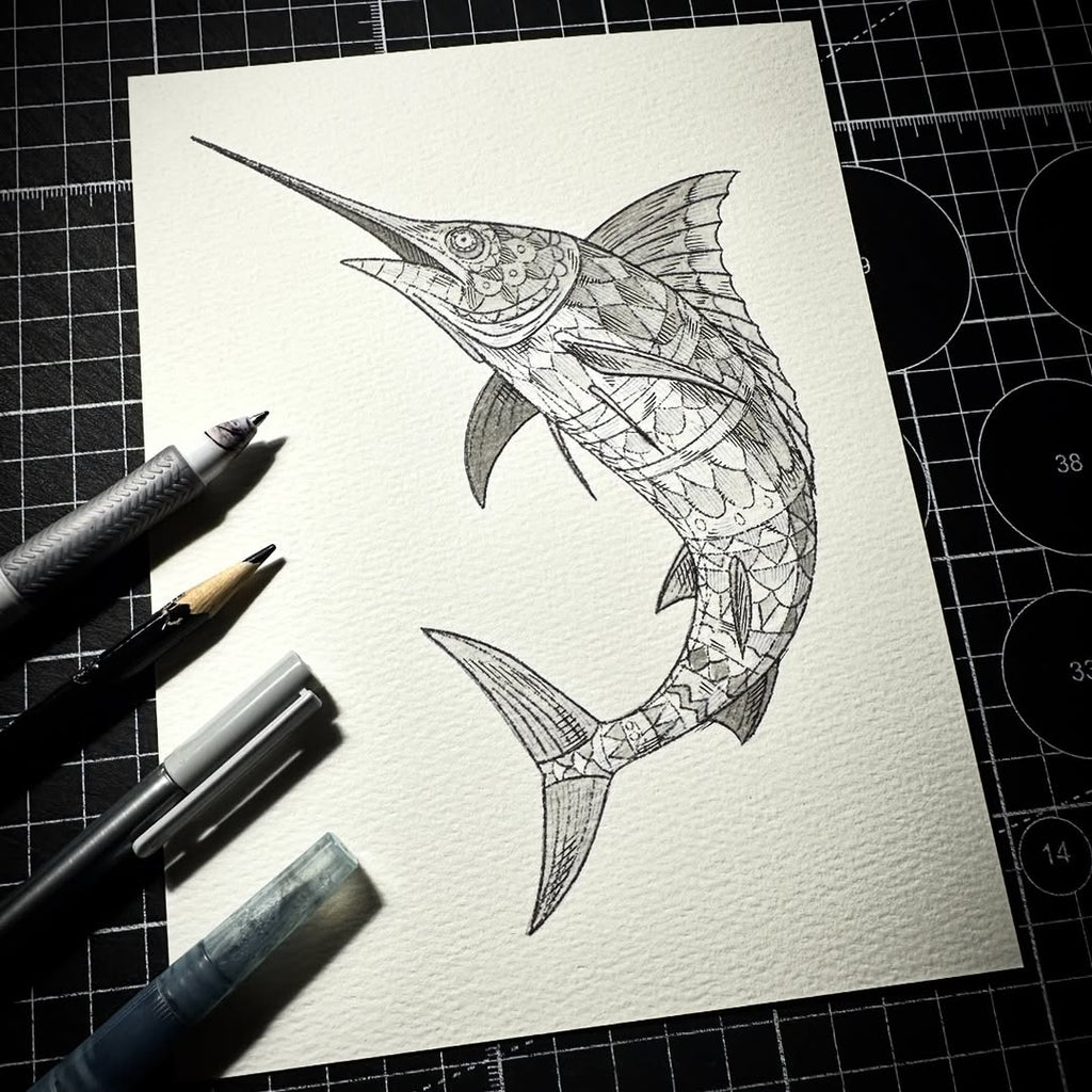 Swordfish (Original Drawing)
