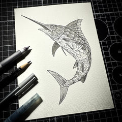 Swordfish (Original Drawing)