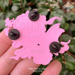DMB X BIOWORKZ Big Eyed Fish Pin "Pink Pastel" Variant (Edition of 75)