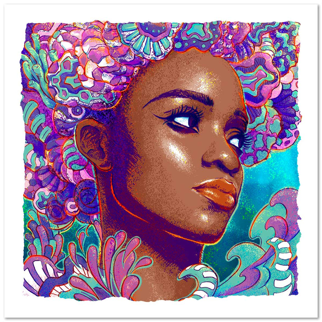 Coral Reef Art Print (Timed Edition)