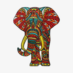 Ornate Elephant (Embroidered Patch)