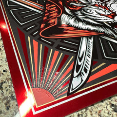 Bushido SLATER x BIOWORKZ collab Red Foil Variant (Edition of 75)