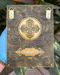 Raven Metal 3D Relief Gold Variant (Edition of 15)