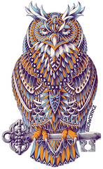 Great Horned Owl Sticker