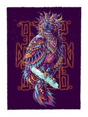 Harpy Eagle Purple Variant HE Art Print (72 Hour Timed Edition)
