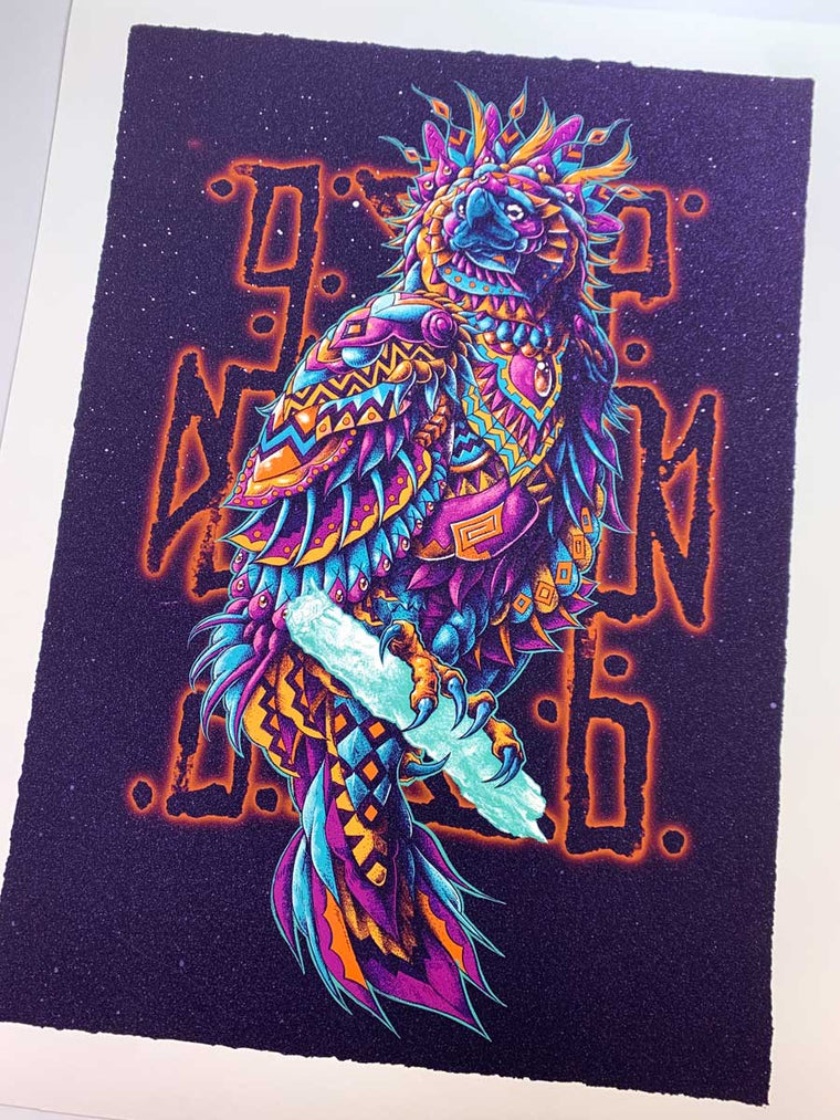Harpy Eagle Purple Variant HE Art Print (72 Hour Timed Edition)