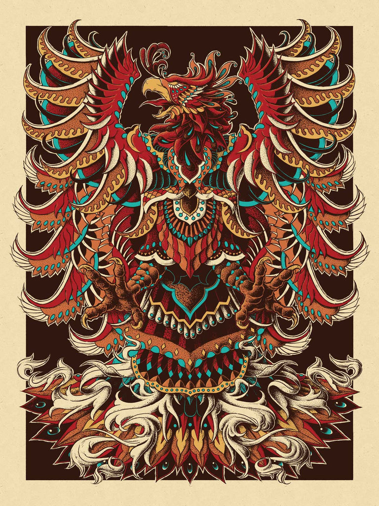 Heraldic Phoenix Print (Limited Edition)