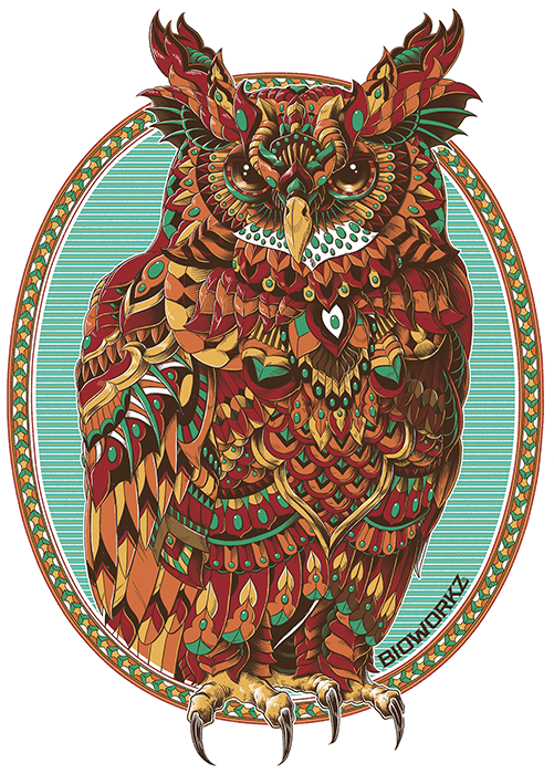 Millennium Owl Sticker