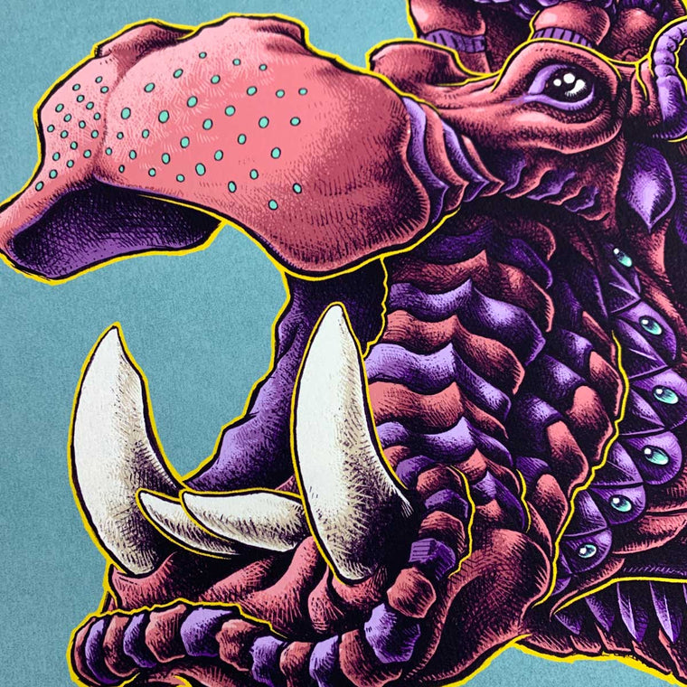 Hippo Art Print (72 Hour Timed Edition)