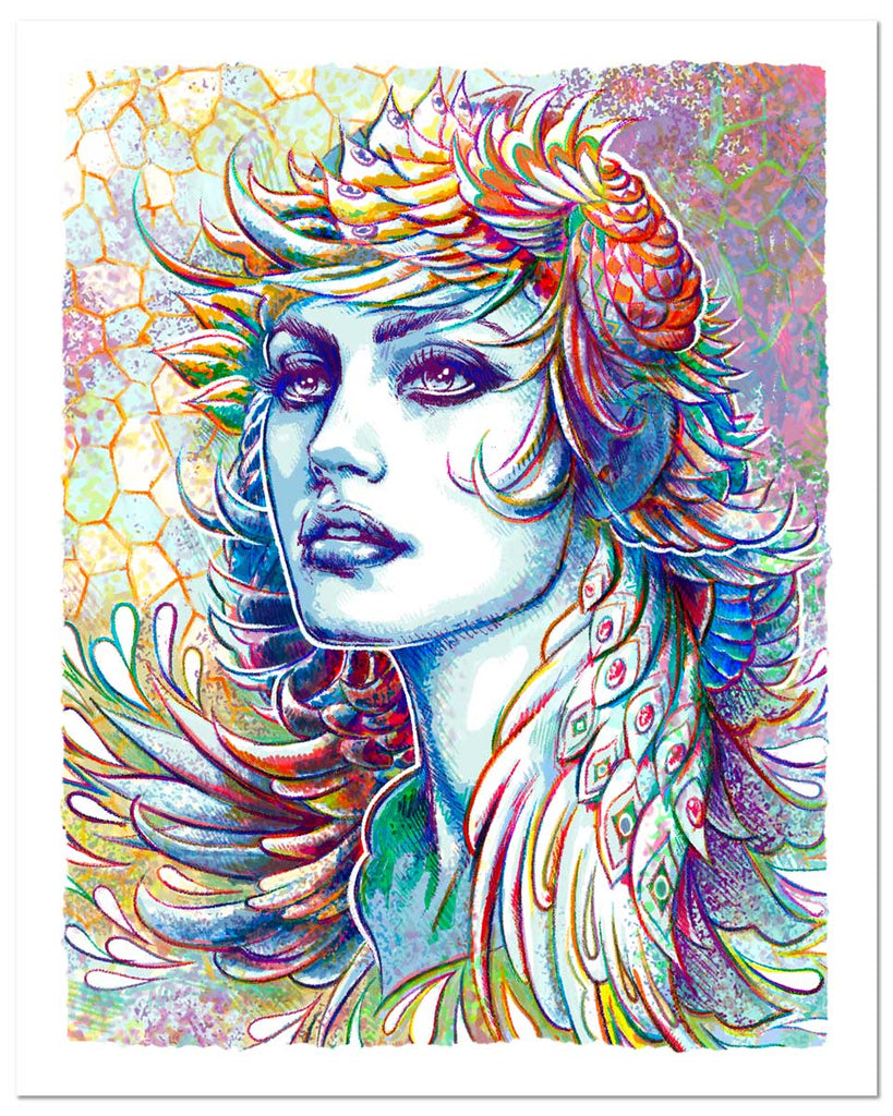 Plumage Art Print (Timed Edition)