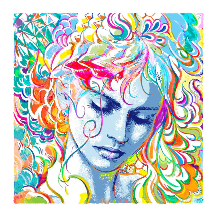 Psychedelic Dream Art Print (Timed Edition)