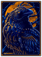 Raven Moon Blue Variant Decal (Weatherproof)