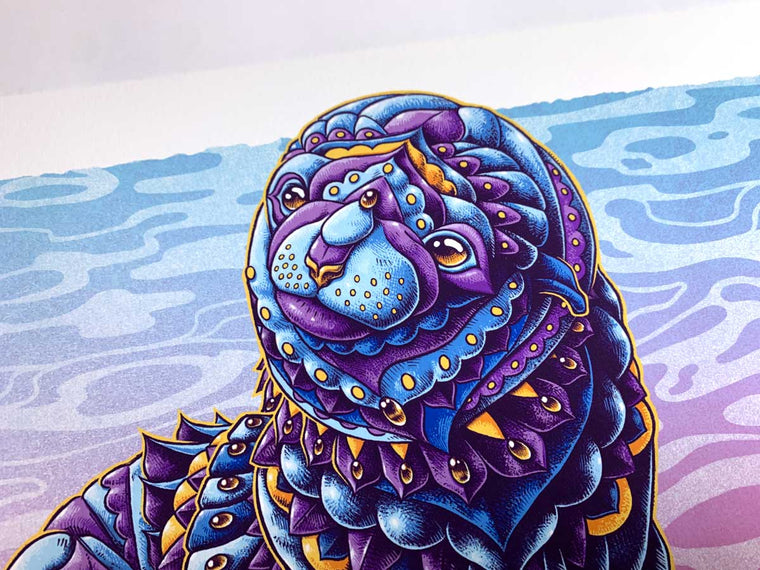 Seal Pup Art Print (72 Hour Timed Edition)